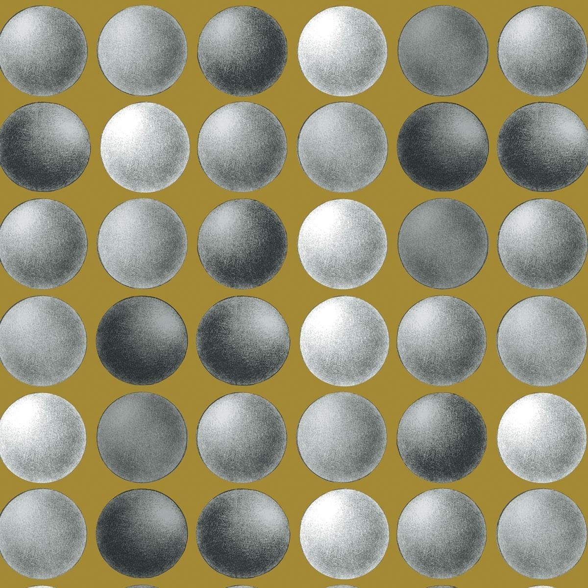 Mustard - Little Sphere by Escher