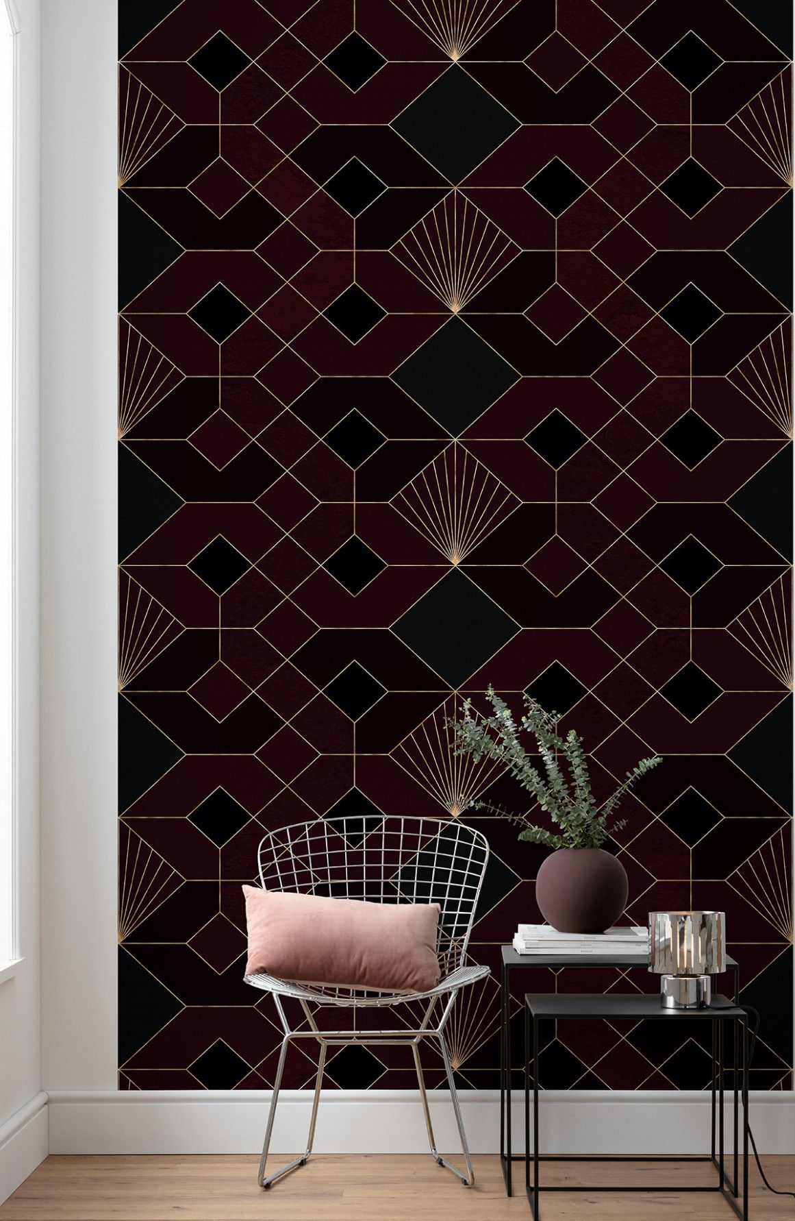Coquilles Rouges Mural