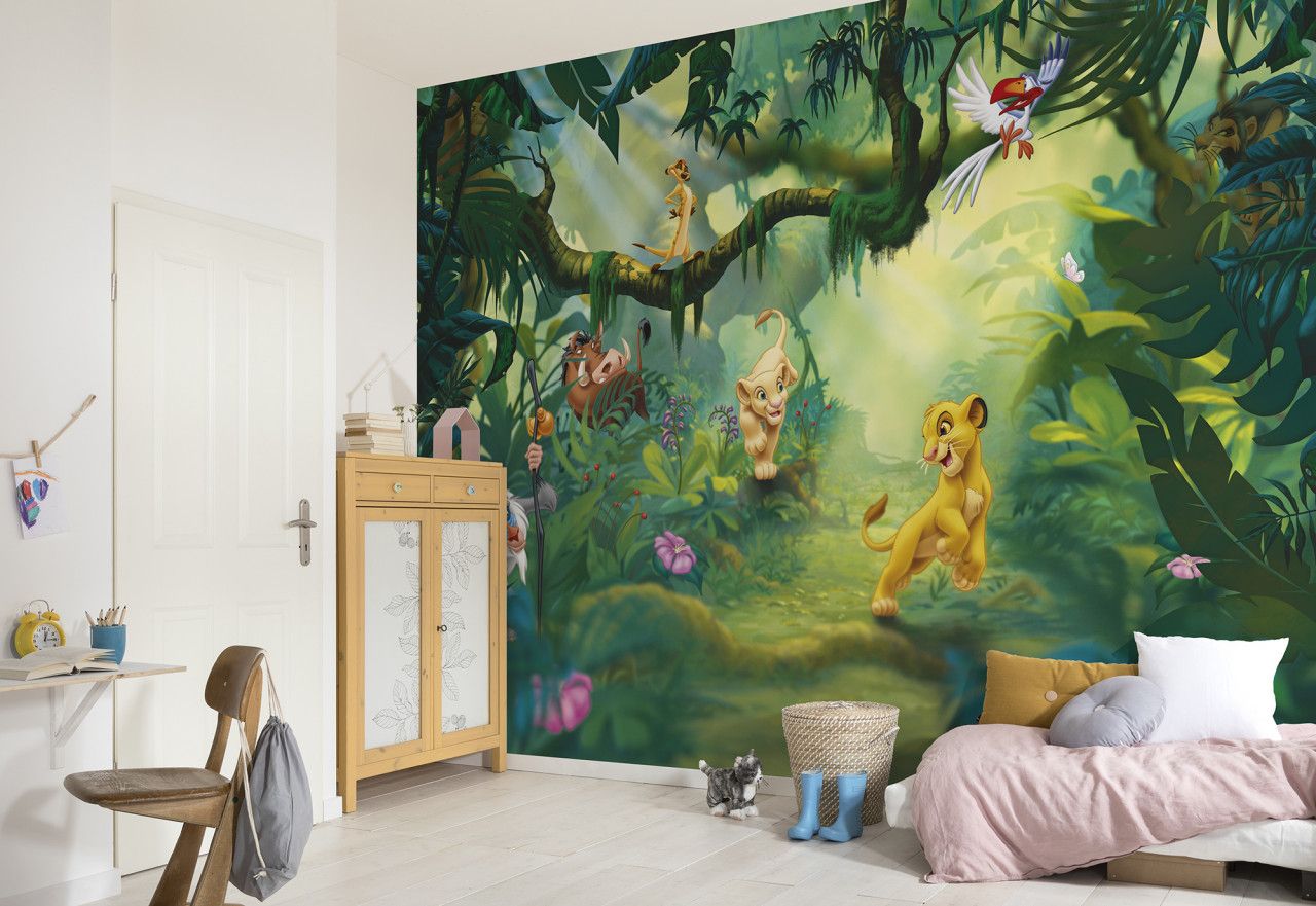 Lion King Jungle Mural