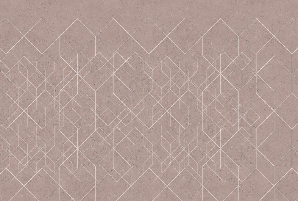 Network Mural - Pink
