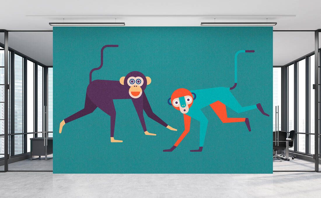 Monkey Business Mural