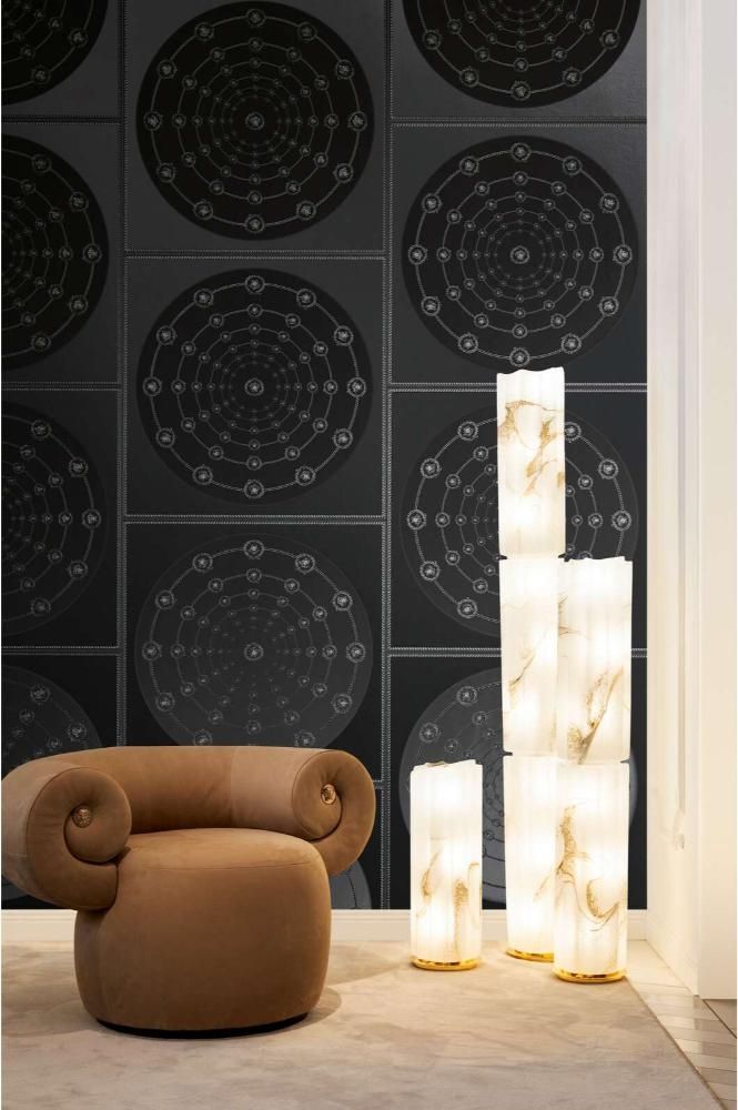 Charcoal - Medusa Vortex by Versace