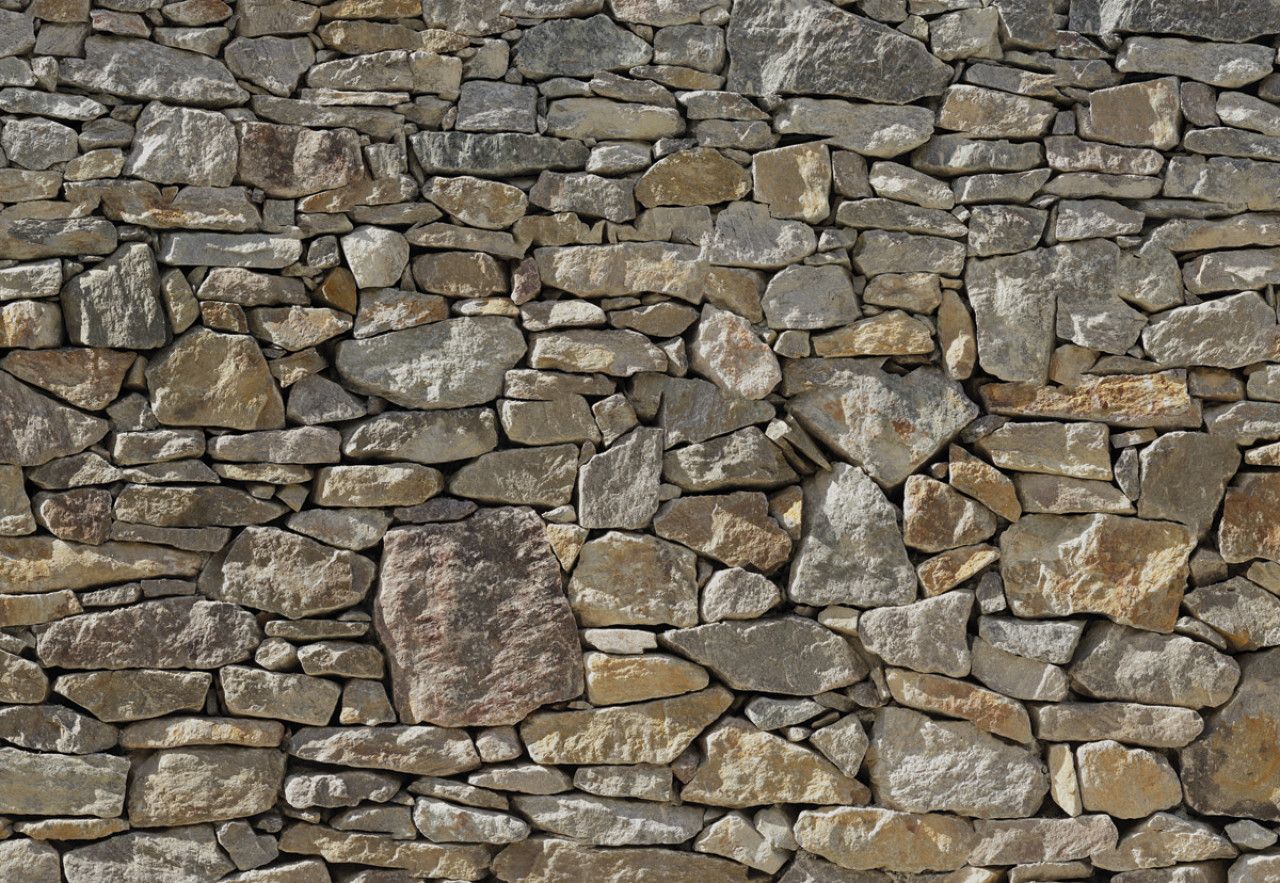Stone Wall Mural