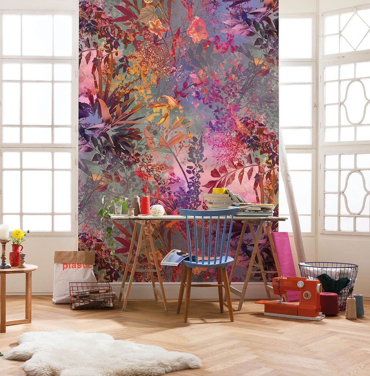 Wild Garden Mural