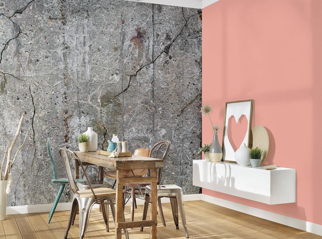 Old Concrete Mural