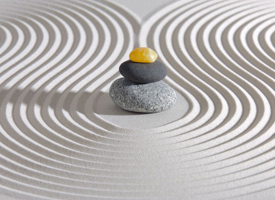 Hot Stone Spa Mural