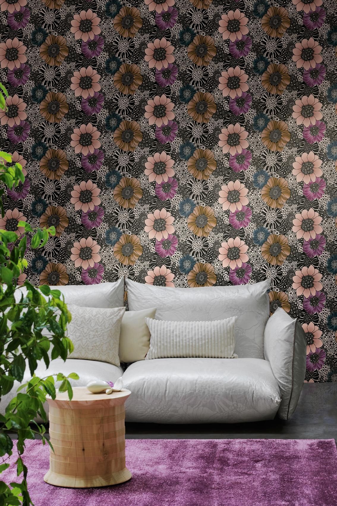 Purple - Anemones by Missoni