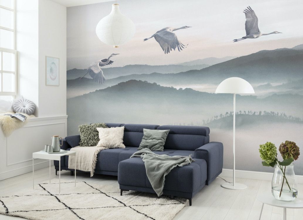 Mystic Cranes Mural