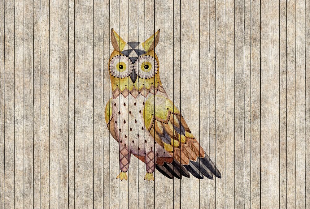 Fairy Tale Mural - Owl