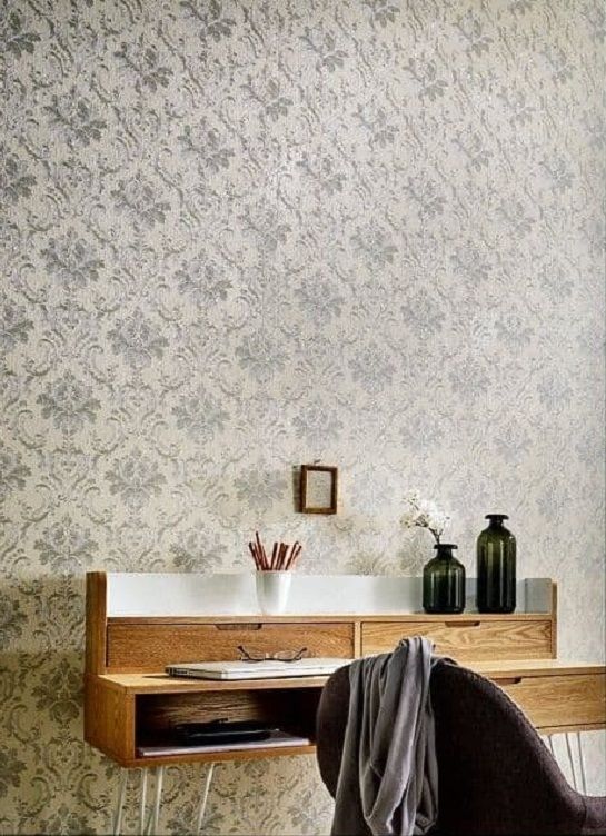 Silver - Classic Damask