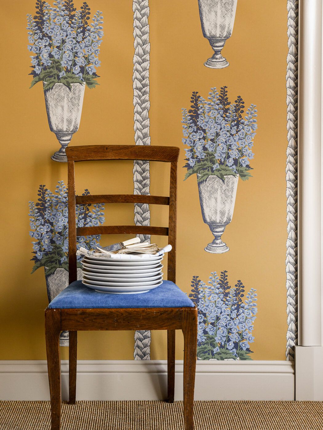 Mustard - Delphinium