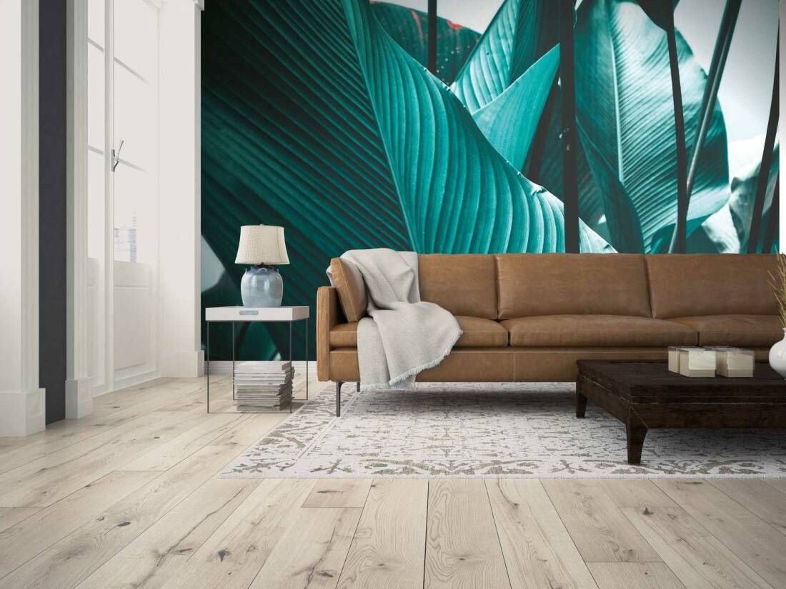 Leaf Stalks Mural