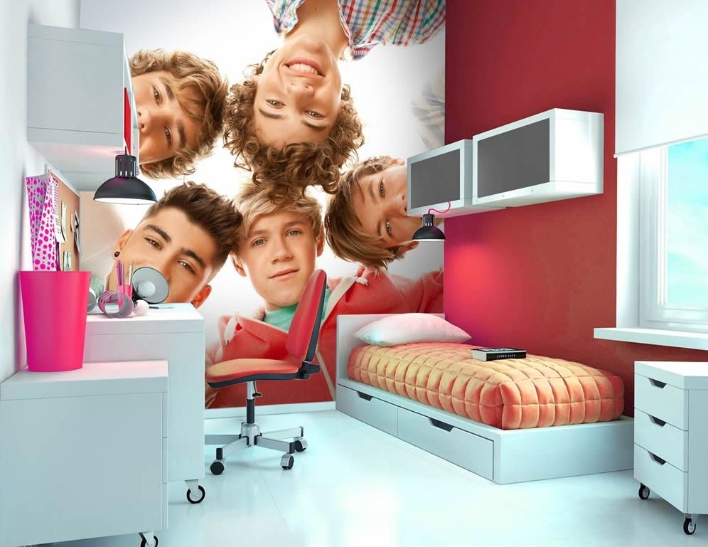 One Direction Circle Mural