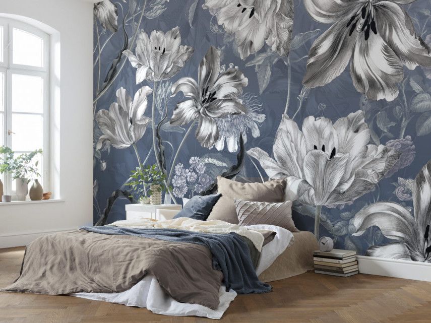 Merian Blue Mural