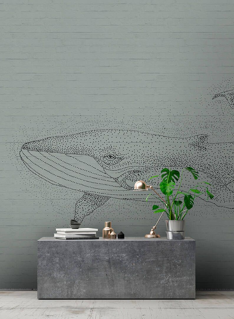 Titan Mural - Grey