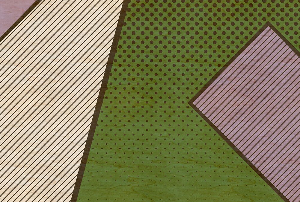 Pattern Play Mural - Green