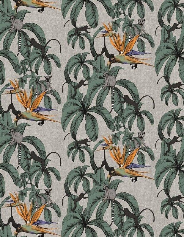 Leilani Mural - Grey