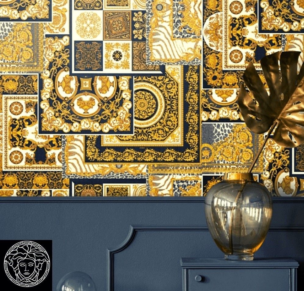 Black - Decoupage by Versace