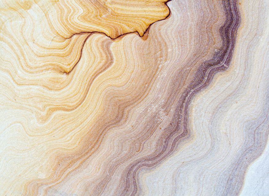 Marble Waves Mural