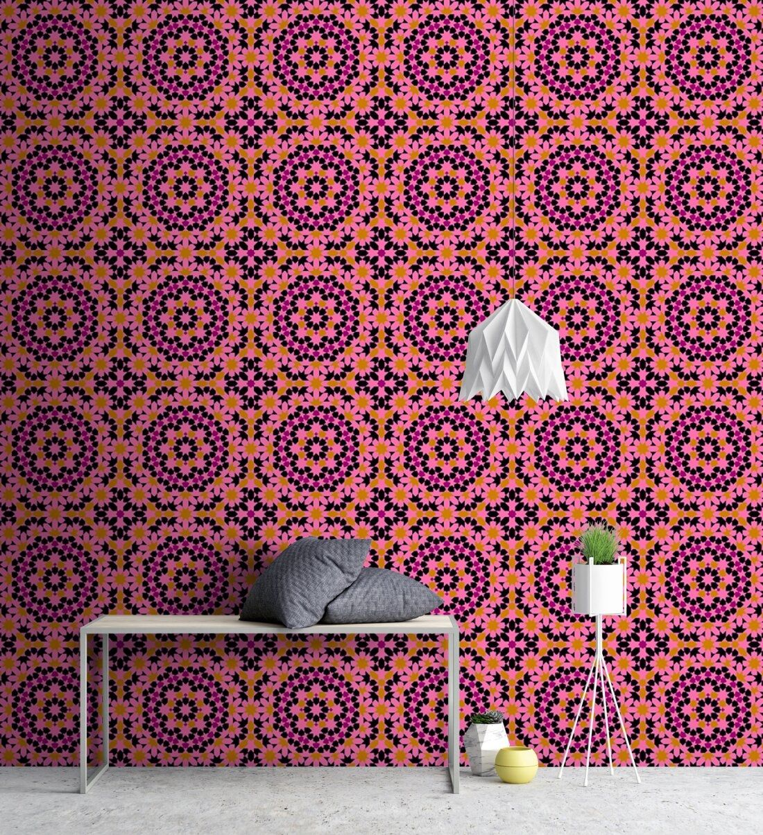 Tangerine 1 Mural