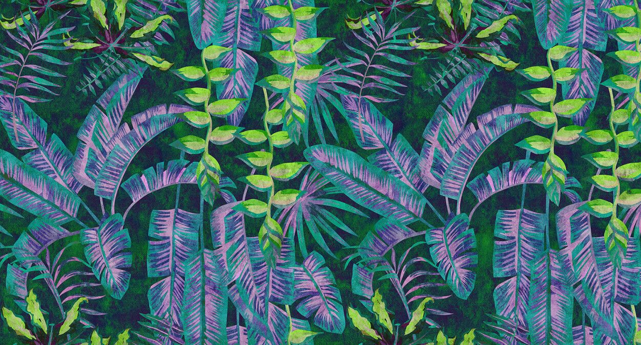 Tropicana Mural - Lime