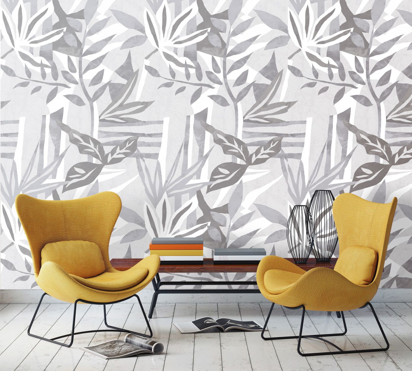 Annika Mural - Grey