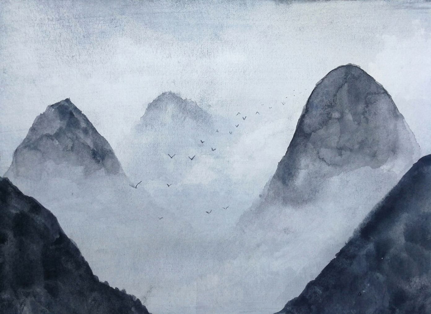 Misty Rocks Mural