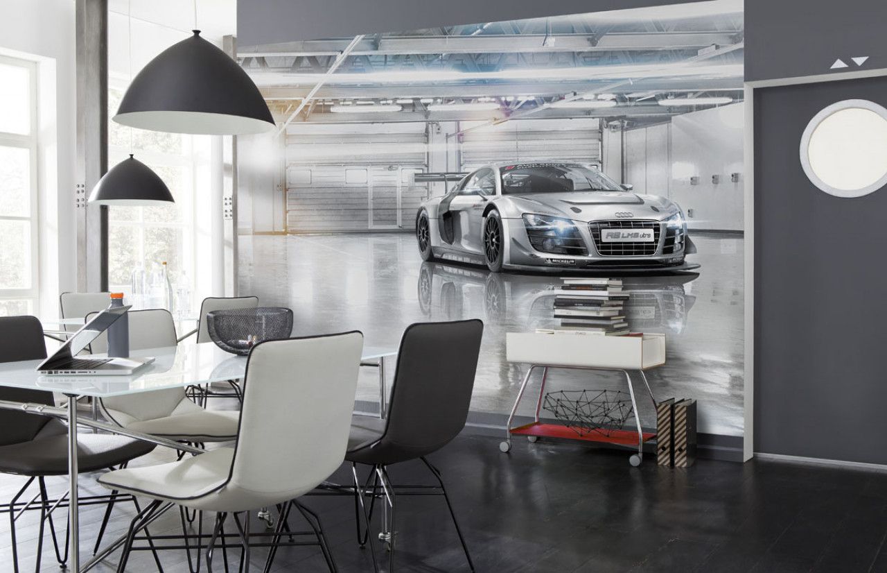 Audi R8 Le Mans Mural