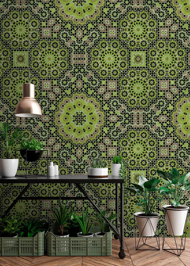 Maroc Mural - Lime