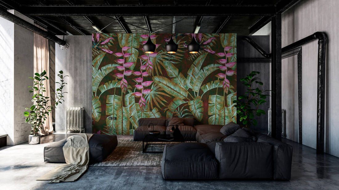 Tropicana Mural - Pink