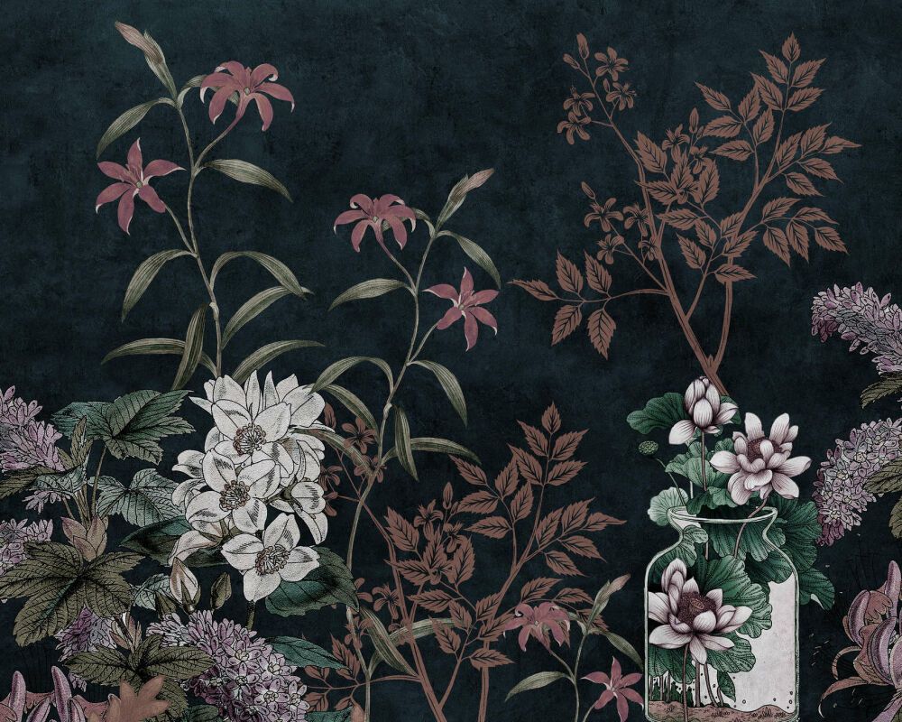 Dark Room Mural