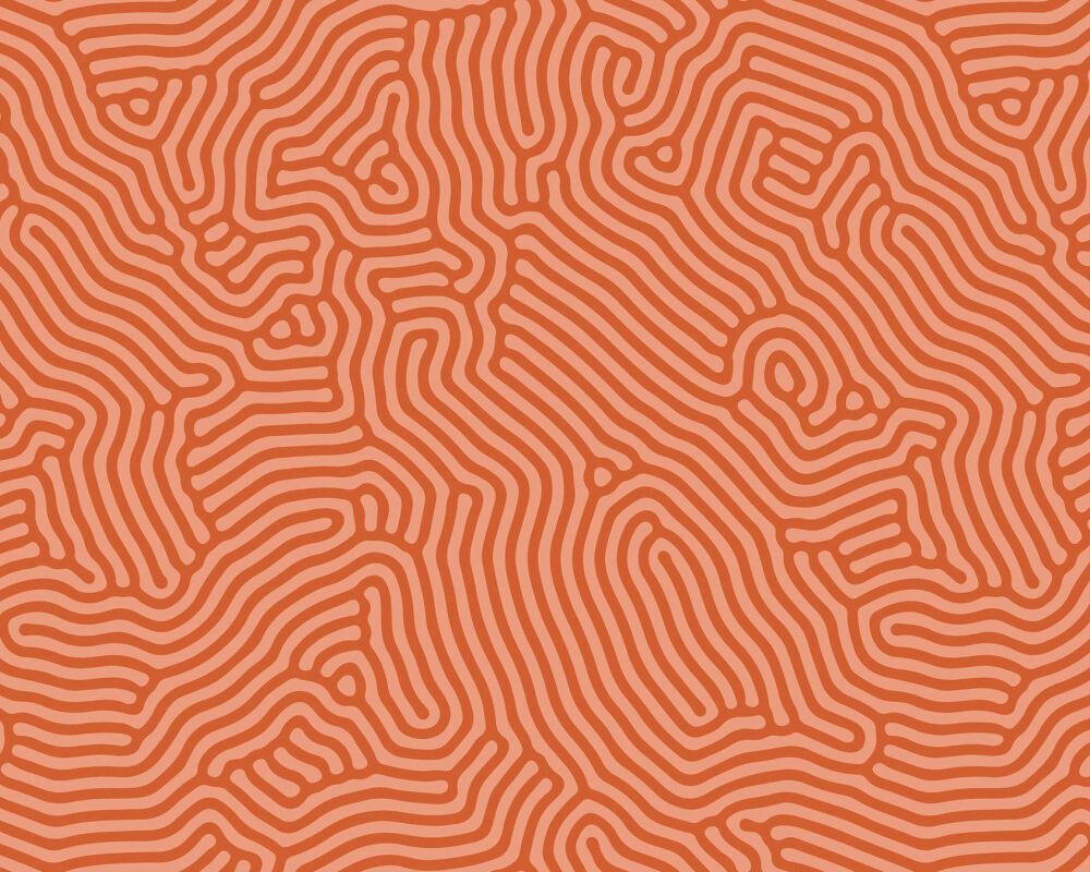 Sahel Mural - Orange