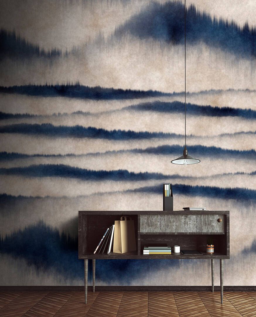 Sankei Mural - Blue