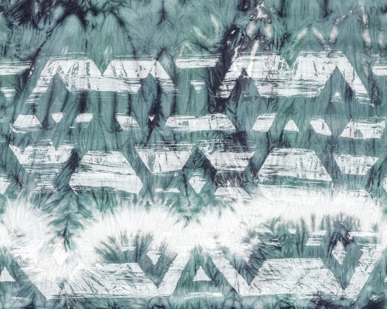 Tribal Dye Mural