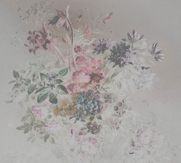 Bouquet Pastel 1 Mural