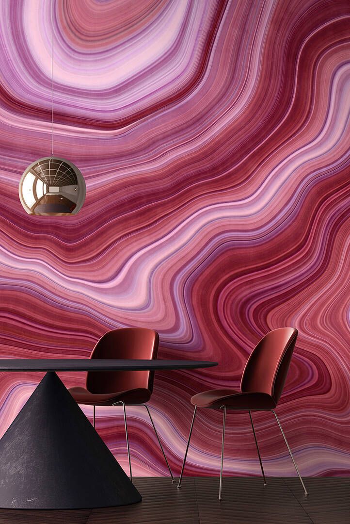 Gemstone Mural - Garnet