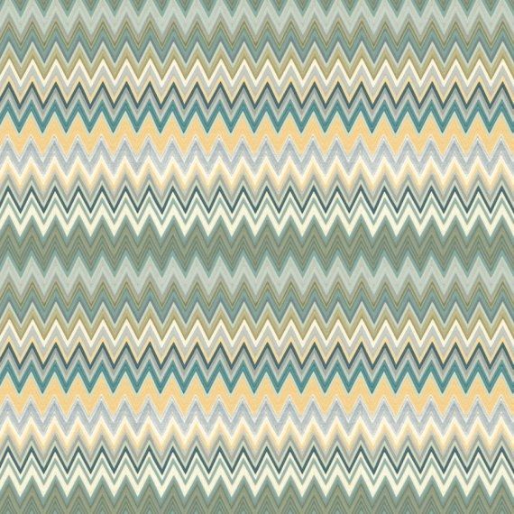 Zig Zag Mural by Missoni - Olive