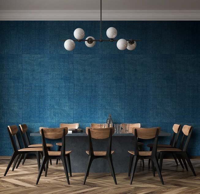 Leona Mural - Blue