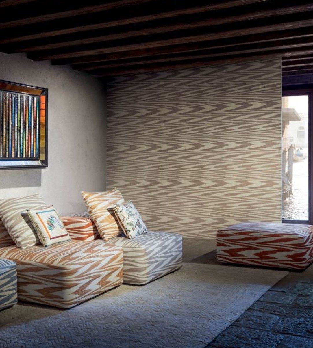 Beige - Flamed Zig Zag by Missoni