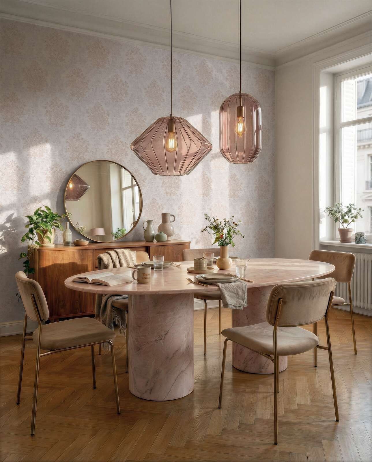 Taupe - Spectra Damask