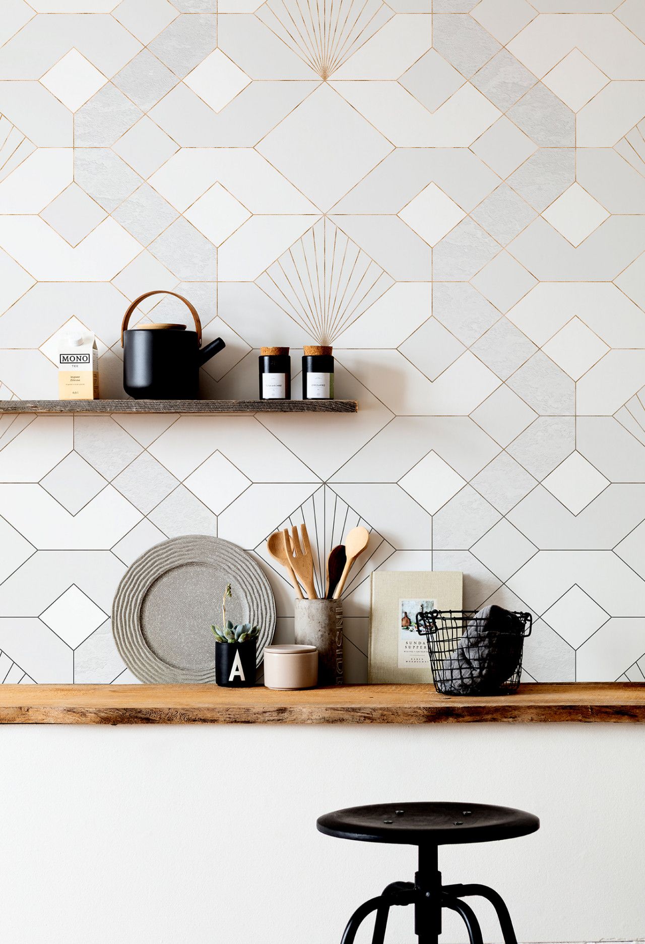 Coquilles Blanches Mural