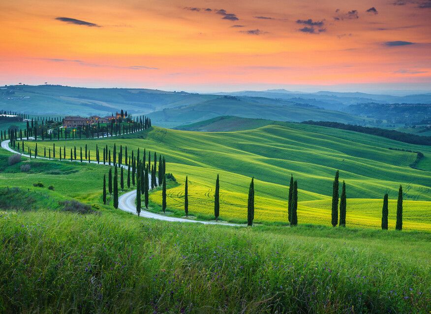 Tuscany Mural