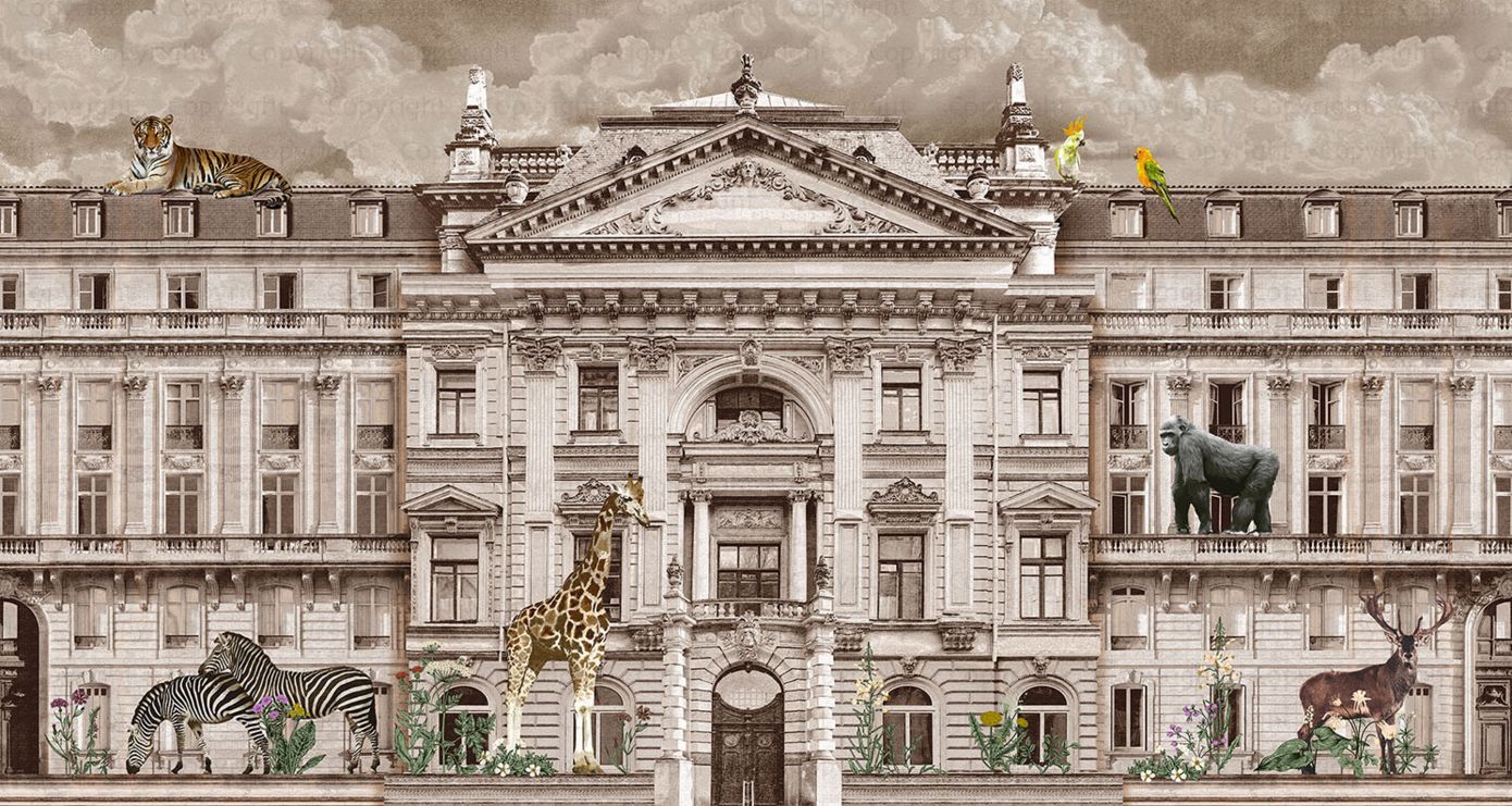 Brown - Palladio Mural