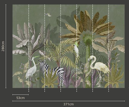 Jungle Party Mural