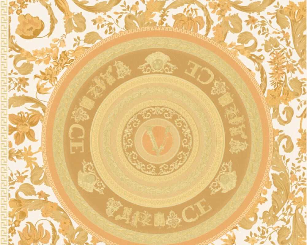 Gold - Virtus Tile by Versace