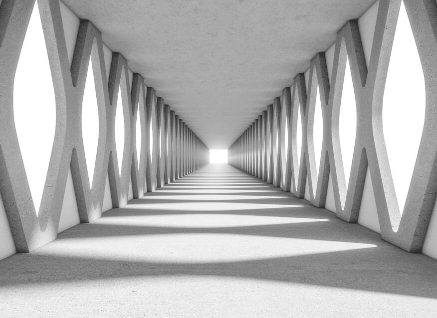 Grey Aisle Mural