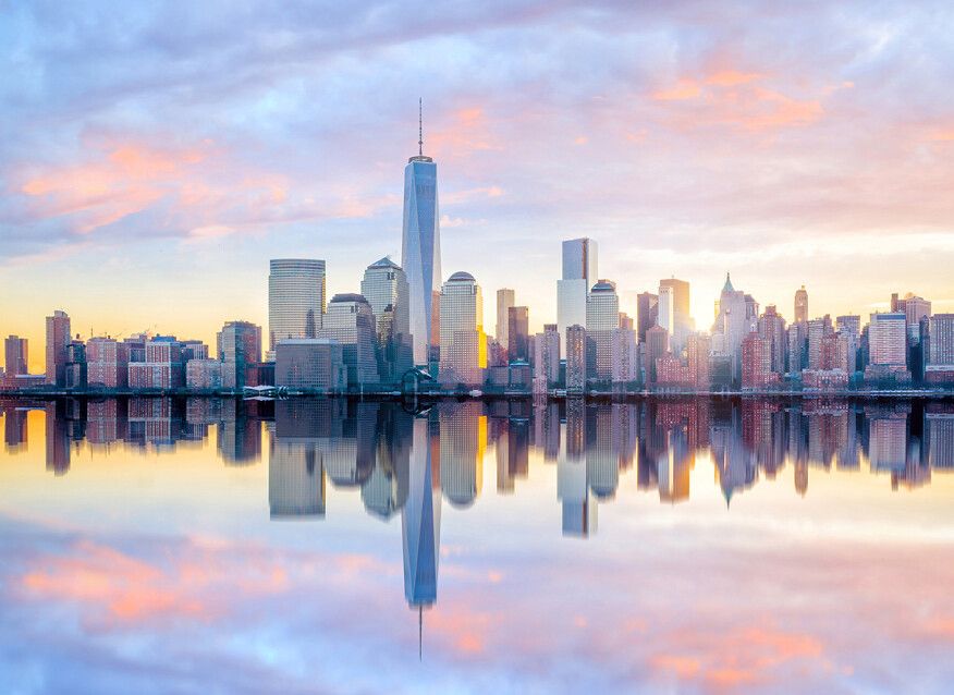 Skyline NY Mural