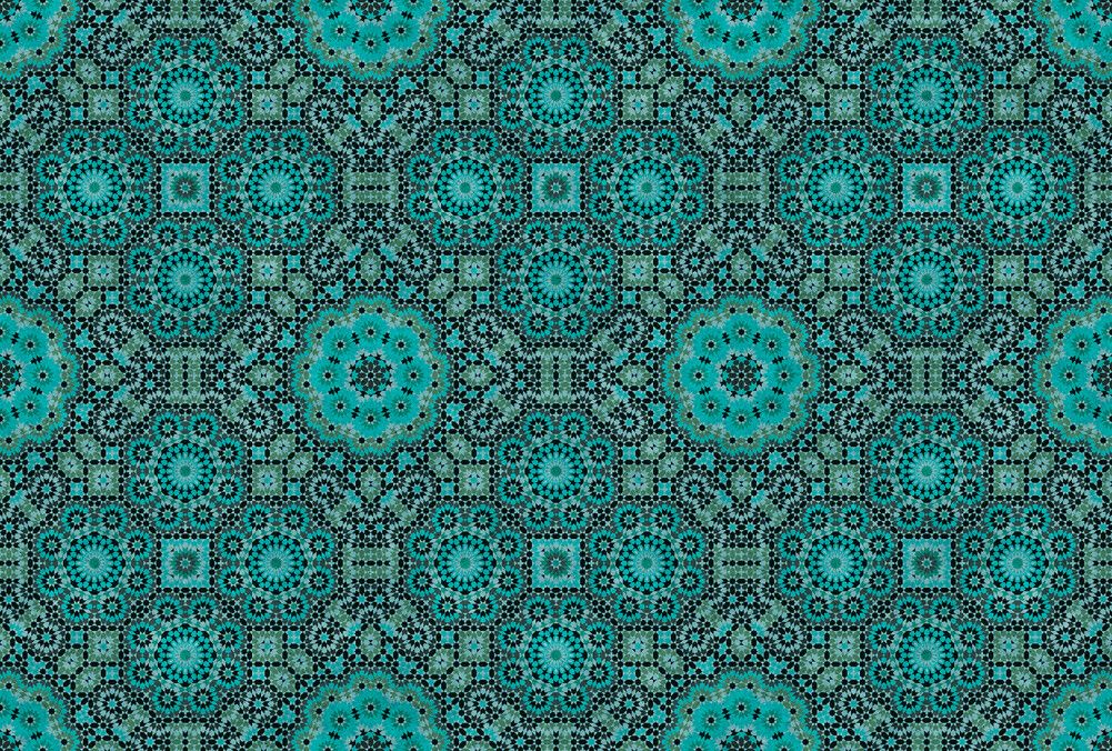 Maroc Mural - Aqua