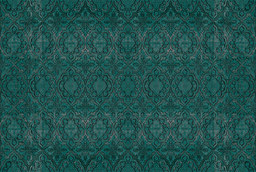 Woody Mural - Teal