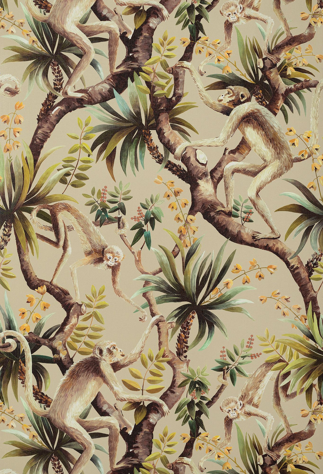 Beige - Monkey Business by Catherine Martin